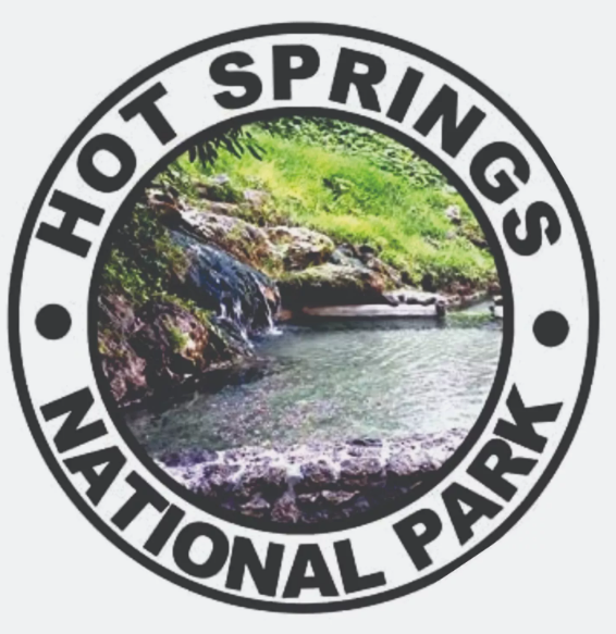 Hot Springs National Park Sticker Arkansas National Park Decal