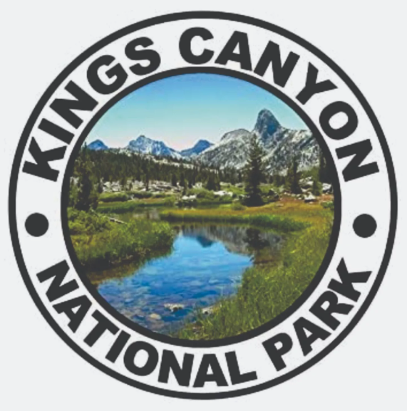 Kings Canyon National Park Sticker California National Park Decal