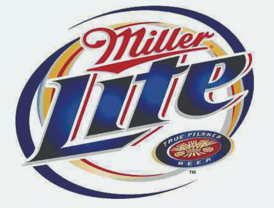 Miller Lite Beer Decal Bumper Sticker
