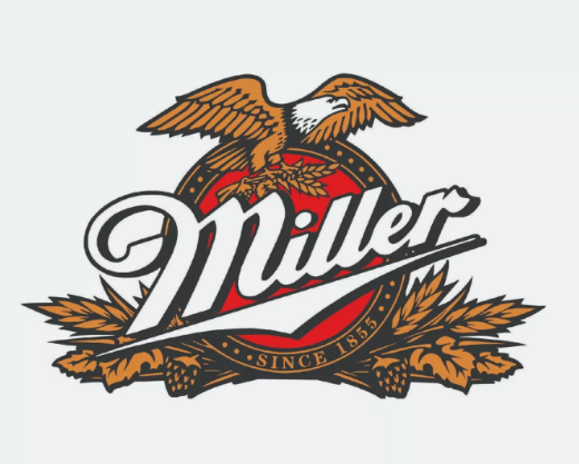 Miller High Life Eagle Beer Decal Bumper Sticker