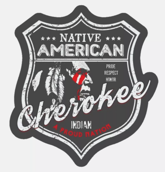 Native American Cherokee Nation Sticker Decal