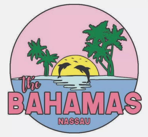 Bahamas Lettering Nassau Bahamas Sticker Decal – Lakeside Graphics