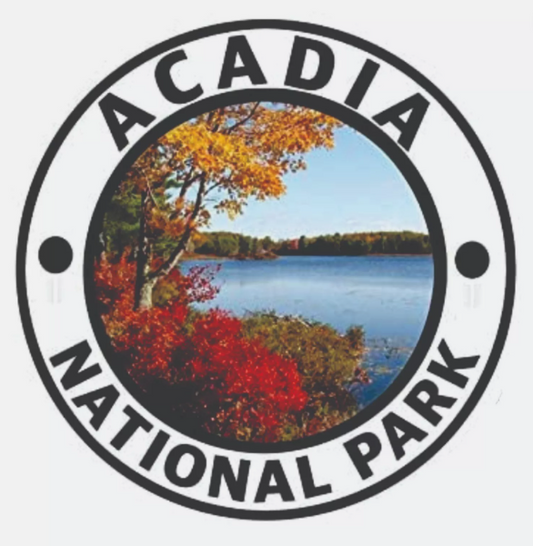 Acadia National Park Sticker Maine National Park Decal / Sticker
