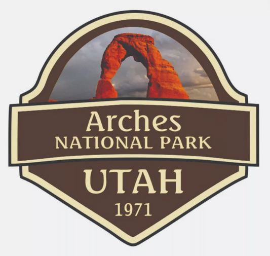 Arches National Park Sticker Utah National Park Decal / Sticker