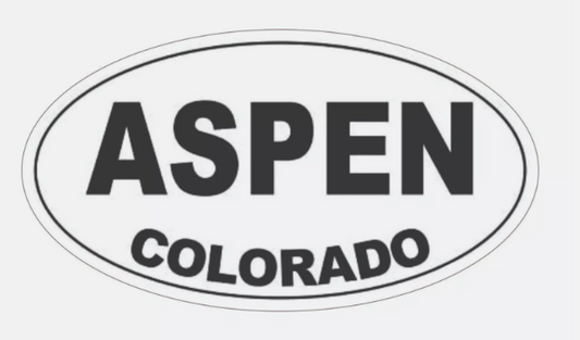 Aspen Colorado Sticker Decal