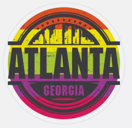 Atlanta Georgia Sticker Decal Bumper Sticker