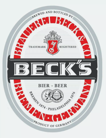 Becks Beer Decal Bumper Sticker