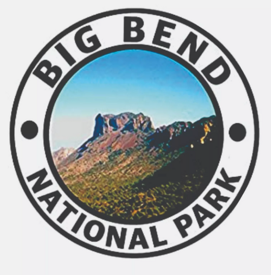 Big Bend National Park Sticker Texas National Park Decal / Sticker