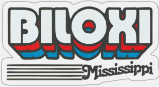 Biloxi Mississippi Sticker Decal Bumper Sticker