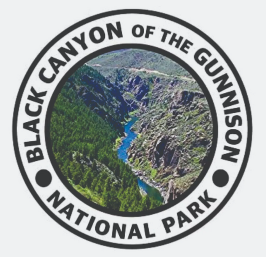 Black Canyon of the Gunnison National Park Sticker Colorado National Park Decal