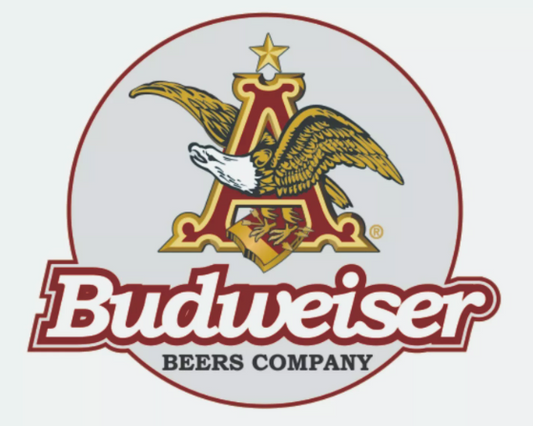 Budweiser Beer Decal Bumper Sticker