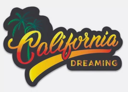 California Dreaming Sticker Decal