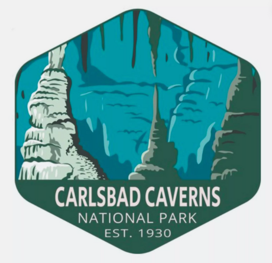 Carlsbad Cavern National Park Sticker New Mexico National Park Decal