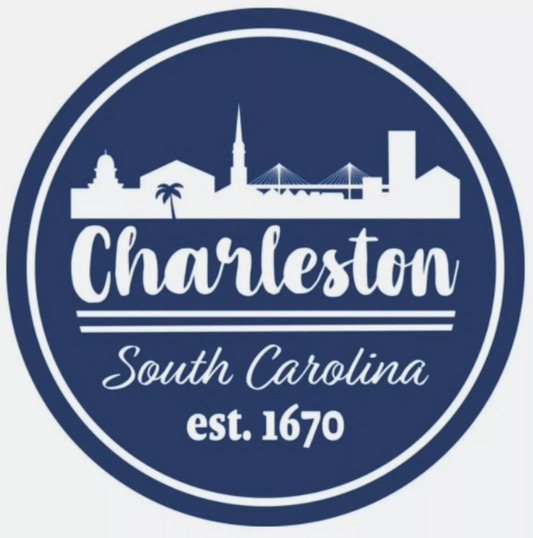 Charleston South Carolina Sticker Decal