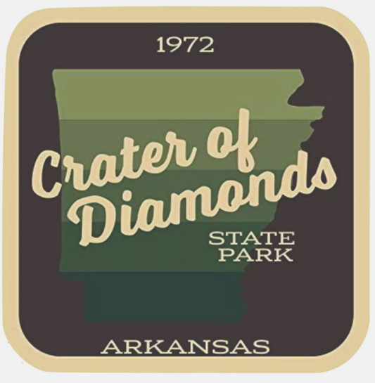 Crater Of Diamonds State Park Arkansas Sticker Decal Bumper Sticker