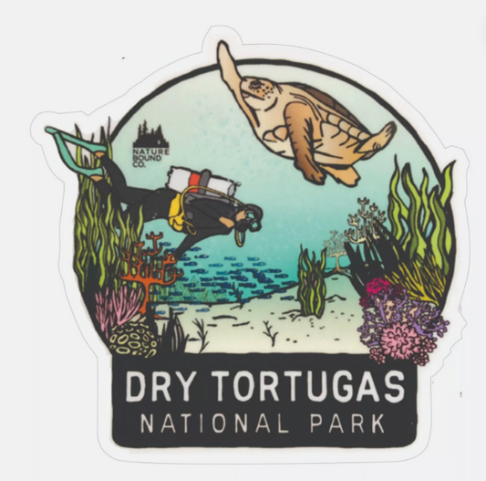 Dry Tortugas National Park Sticker Florida National Park Decal