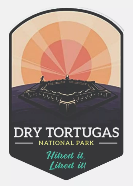 Dry Tortugas National Park Sticker Florida National Park Decal