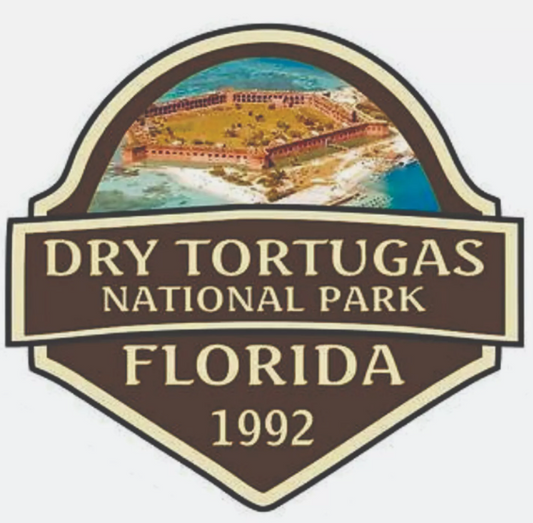 Dry Tortugas National Park Sticker Florida National Park Decal