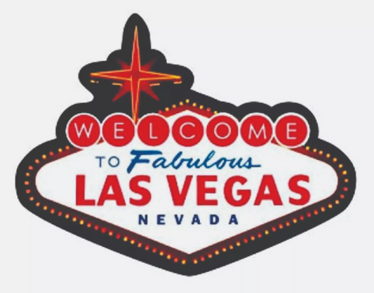 Welcome To Fabulous Las Vegas Sticker Decal