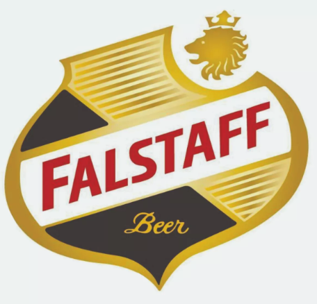 Vintage Falstaff Beer Decal Logo Bumper Sticker