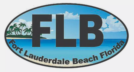 Fort Lauderdale Beach Florida Sticker Decal