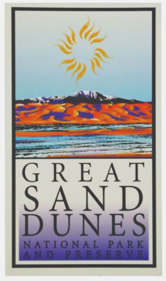 Great Sand Dunes National Park Sticker Colorado National Park Decal