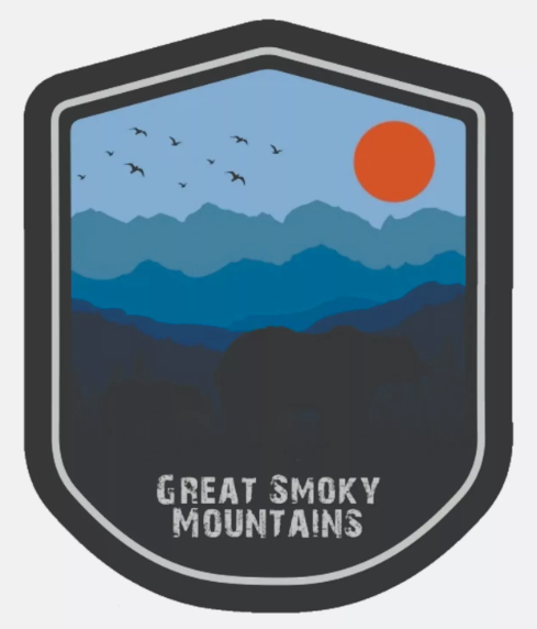 Great Smoky Mountains National Park Sticker Decal Bumper Sticker