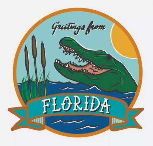 Everglades National Park Sticker Florida National Park Decal