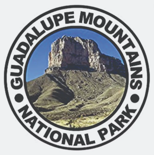 Guadalupe Mountains National Park Sticker Texas National Park Decal