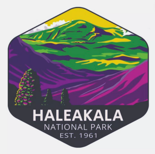 Haleakala National Park Sticker Hawaii National Park Decal