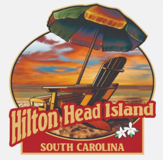 Hilton Head Island South Carolina Sticker Decal