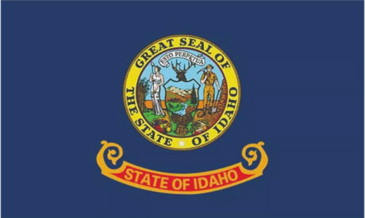 Idaho State Flag Sticker, Decal, Bumper Sticker Vacation Sticker