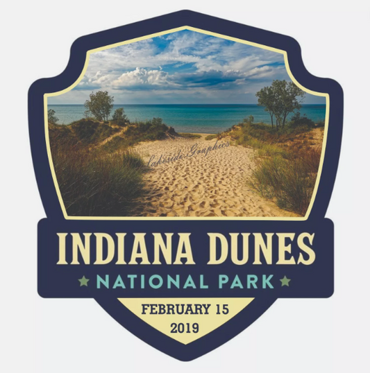 Indiana Dunes National Park Sticker National Park Decal