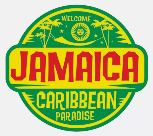 Jamaica Sticker Decal Bumper Sticker