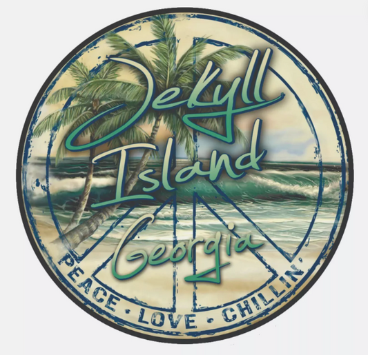 Jekyll Island Georgia Sticker Decal Bumper Sticker