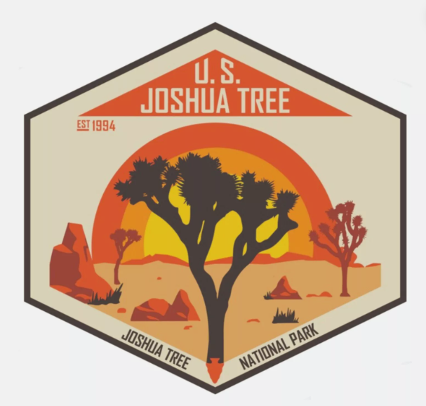 Joshua Tree National Park Sticker California National Park Decal