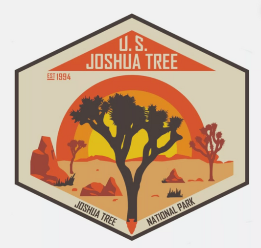 Joshua Tree National Park Sticker California National Park Decal