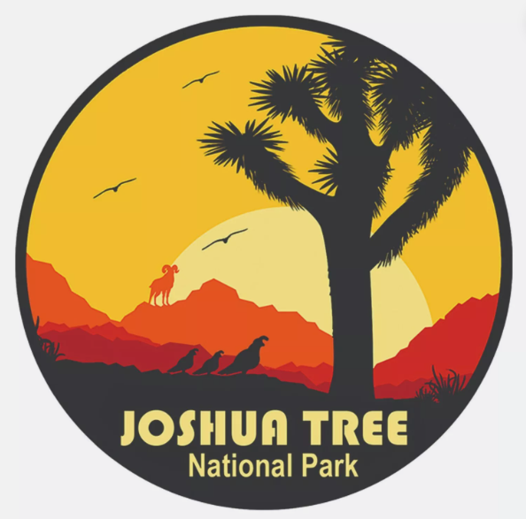 Joshua Tree National Park Sticker California National Park Decal