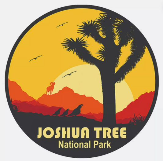 Joshua Tree National Park Sticker California National Park Decal