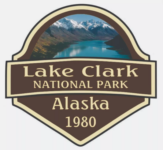 Lake Clark National Park Sticker Alaska National Park Decal