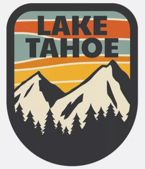 Lake Tahoe Nevada California Sticker Decal