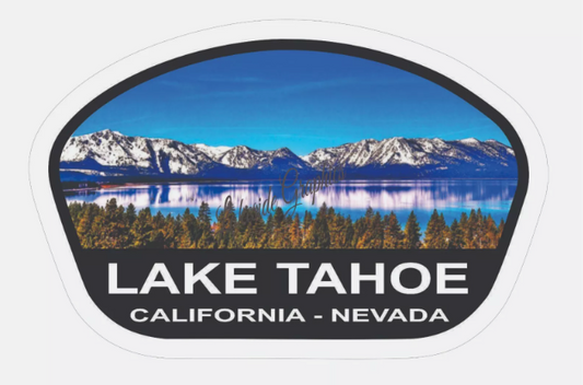 Lake Tahoe California Nevada Sticker Decal
