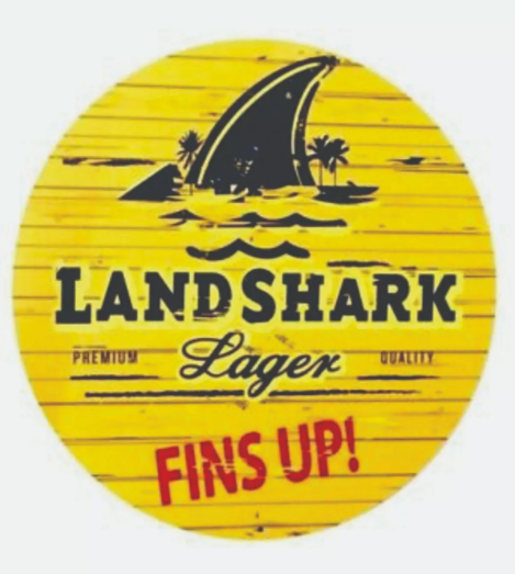 Landshark Beer Decal Bumper Sticker