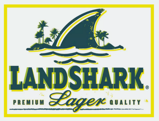 Landshark Beer Decal Bumper Sticker