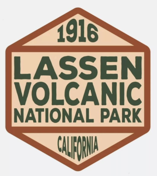 Lassen Volcanic National Park Sticker California National Park Decal