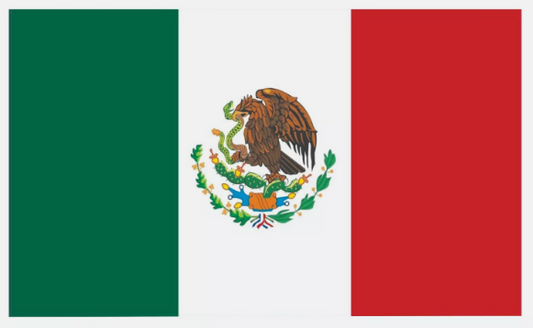 Mexico Flag Sticker Decal Bumper Sticker