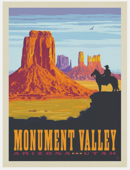 Monument Valley Utah Arizona Sticker Decal Bumper Sticker