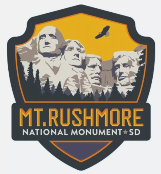 Mount Rushmore National Park Sticker South Dakota National Park Decal