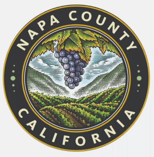 Napa County California Sticker Decal Bumper Sticker