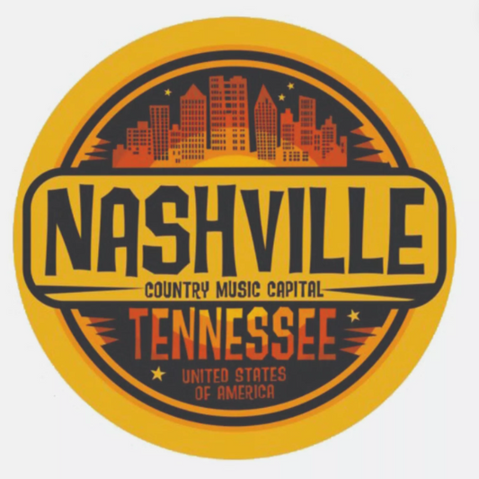 Nashville Tennessee Sticker Decal Bumper Sticker